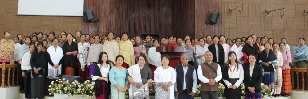 Participants and others during the International Widow’s Day 2024 celebrated at Noklak town on June 18. (DIPR Photo)